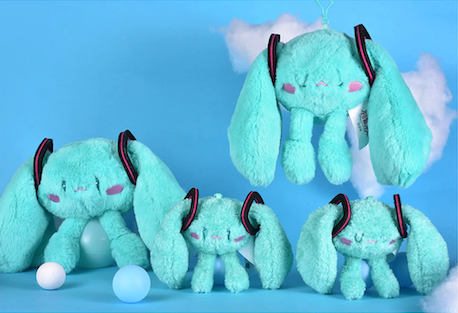 BEMOE Hatsune Miku Cute Series Column Plush Doll Pendant