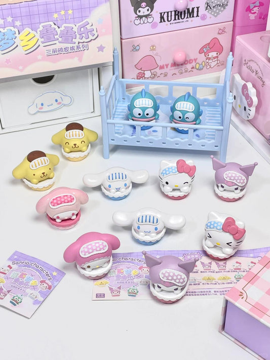 Sanrio Family Cradle Dreamland Series Stacking Toys Blind Bag