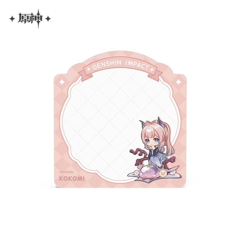 Genshin Impact Sweet Summer Post-it Notepad
