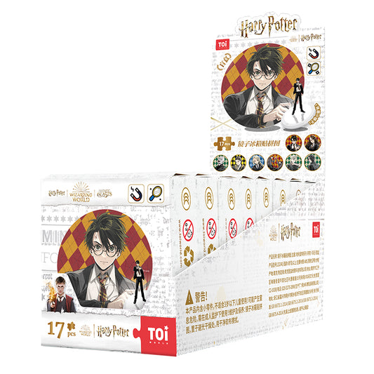 Harry Potter Hogwarts Houses Blind Puzzle Box 17 Pieces