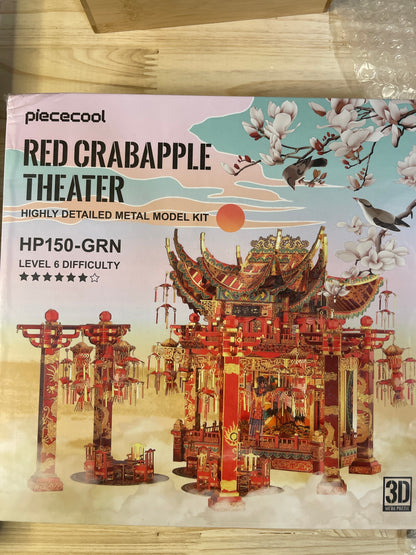 Red Crabapple Theater Piececool