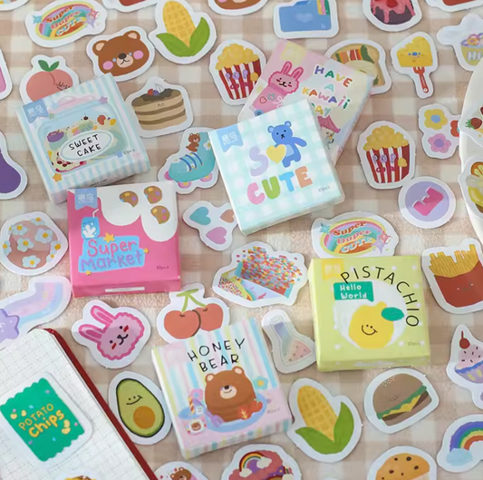 Pop Color Sticker Pack 40 Pieces