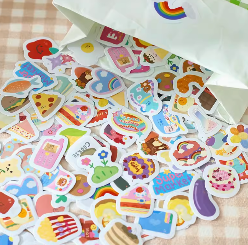 Pop Color Sticker Pack 40 Pieces