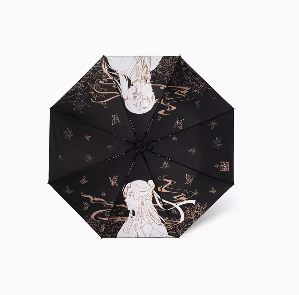 TGCF Animation Umbrella-Red-Black