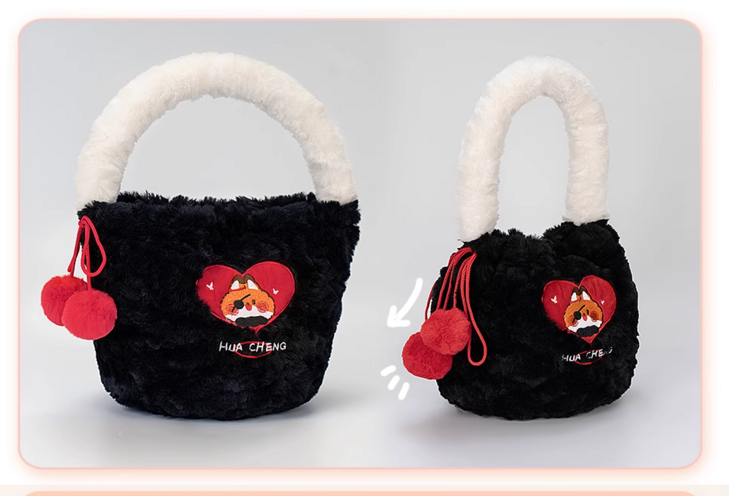 TGCF Plush Bucket Bag