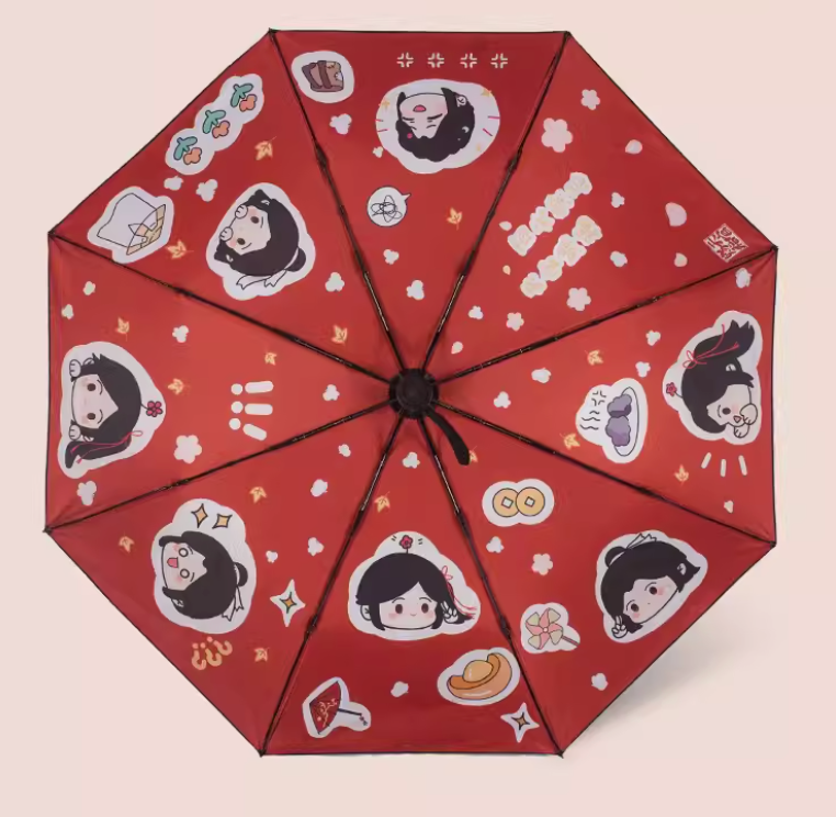 TGCF Animation Umbrella-Red