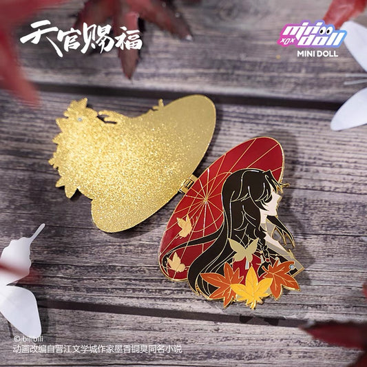 TGCF Flip-cover Metal Badge-Hua Cheng