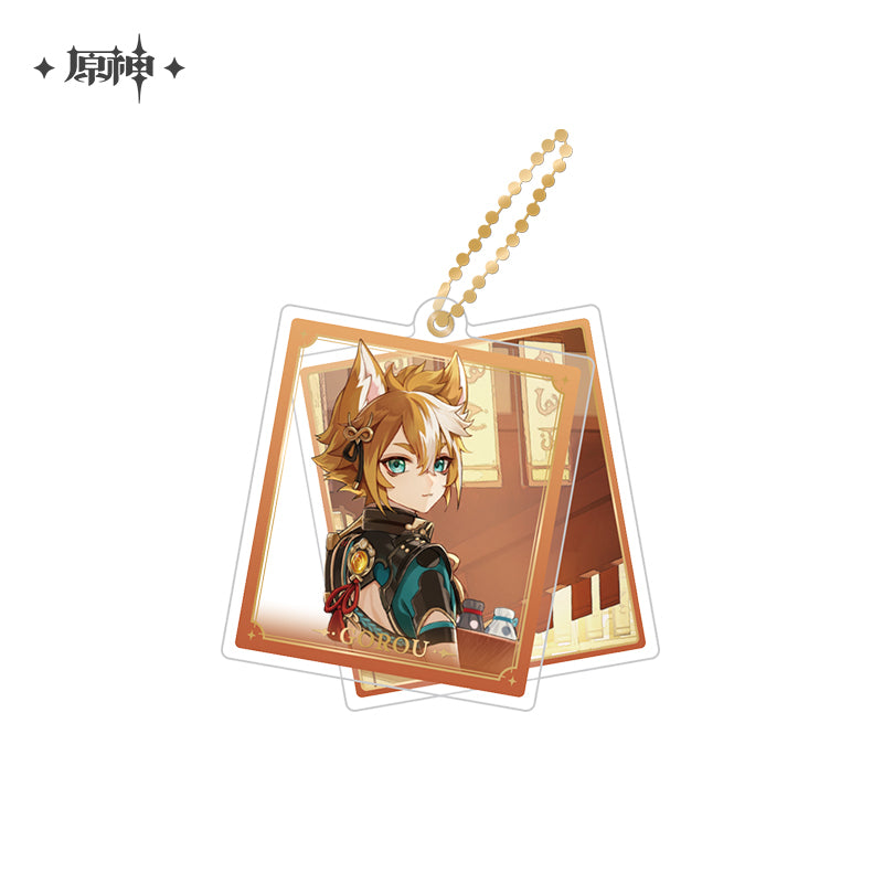 Genshin Impact Character Theme Double Layer Acrylic Hangable