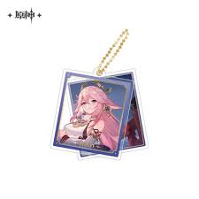 Genshin Impact Character Theme Double Layer Acrylic Hangable