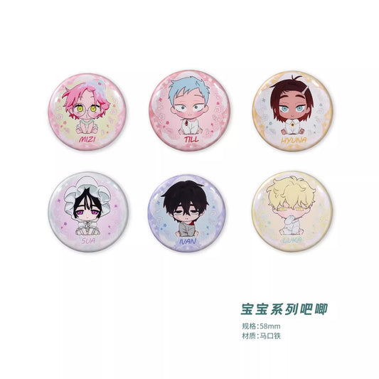 ALIEN STAGE Baby Series Badge Blind Box