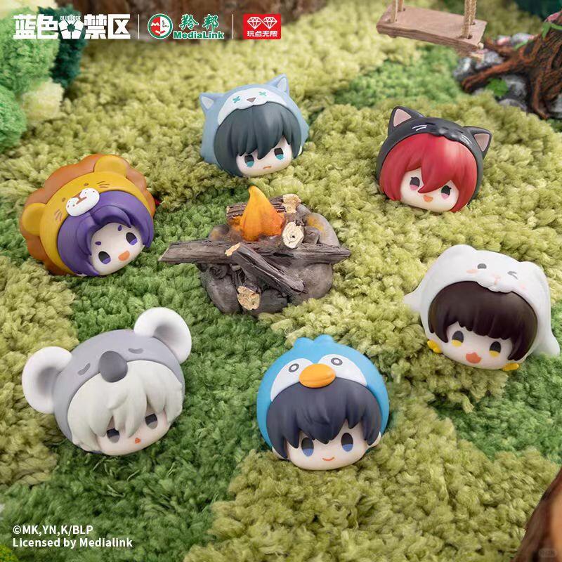 Blue Lock Animal Series Stacking Toys Blind Bag