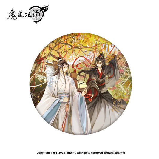 MDZS Seasons Flow Golden Autumnn Large Badge