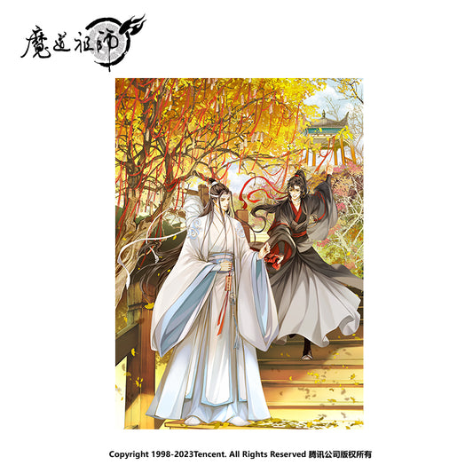 MDZS Seasons Flow Golden Autumn PET Poster