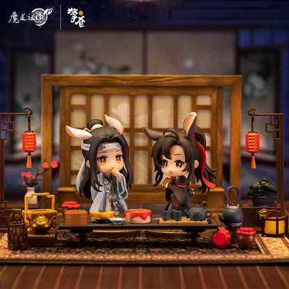 MDZS Candle Light Under Moonlight Chibi Figure Set