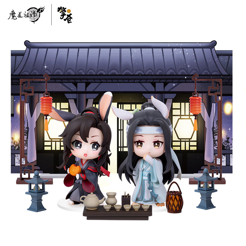 MDZS Candle Light Under Moonlight Chibi Figure Set