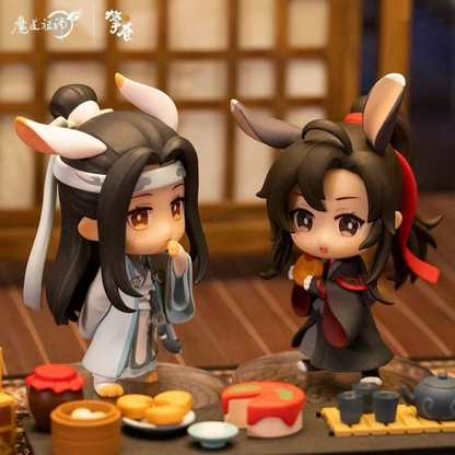 MDZS Candle Light Under Moonlight Chibi Figure Set