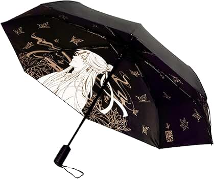 TGCF Animation Umbrella-Red-Black