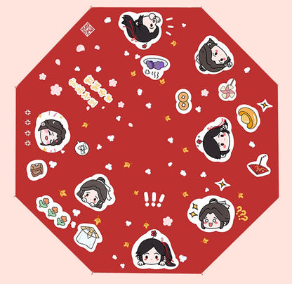 TGCF Animation Umbrella-Red