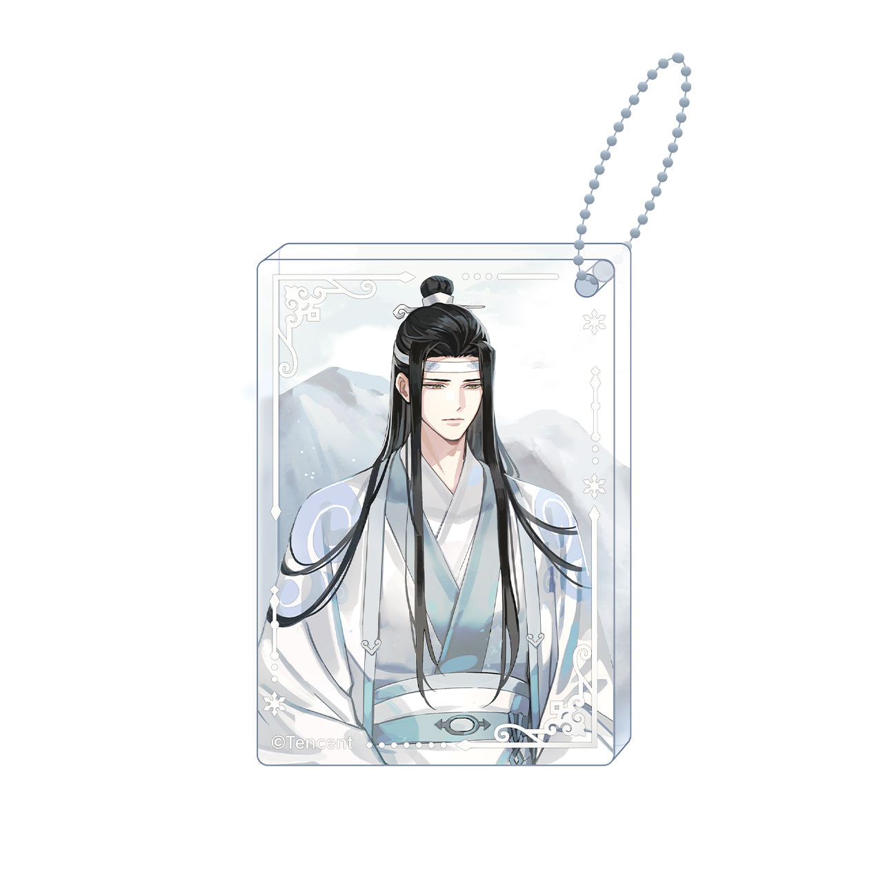 MDZS Snowy Forest Acrylic Keyring