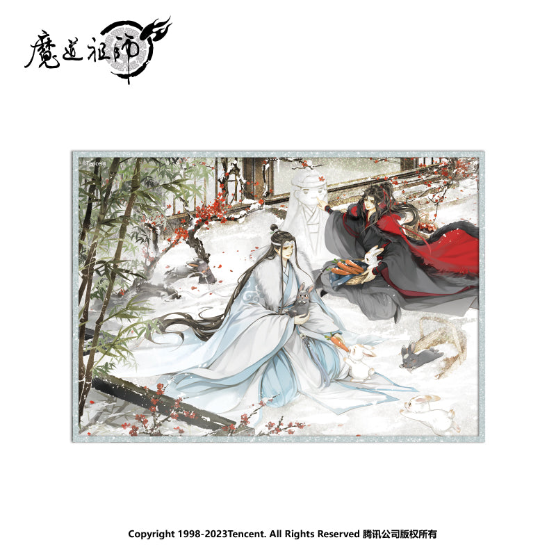 MDZS Seasons Flow  Winter Collection Paper Poster