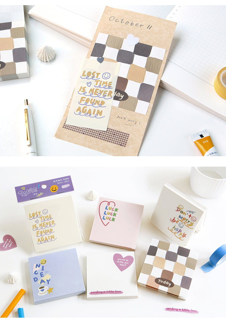 Bits and Pieces Love Series Memo Pad-