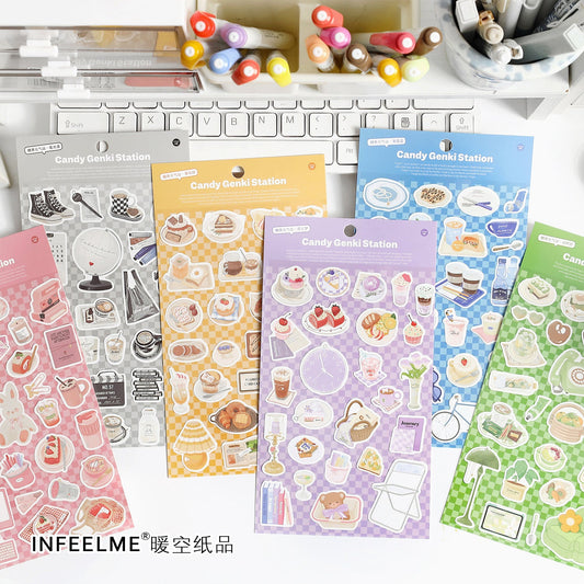 Candy Genki Station Sticker Sheet-